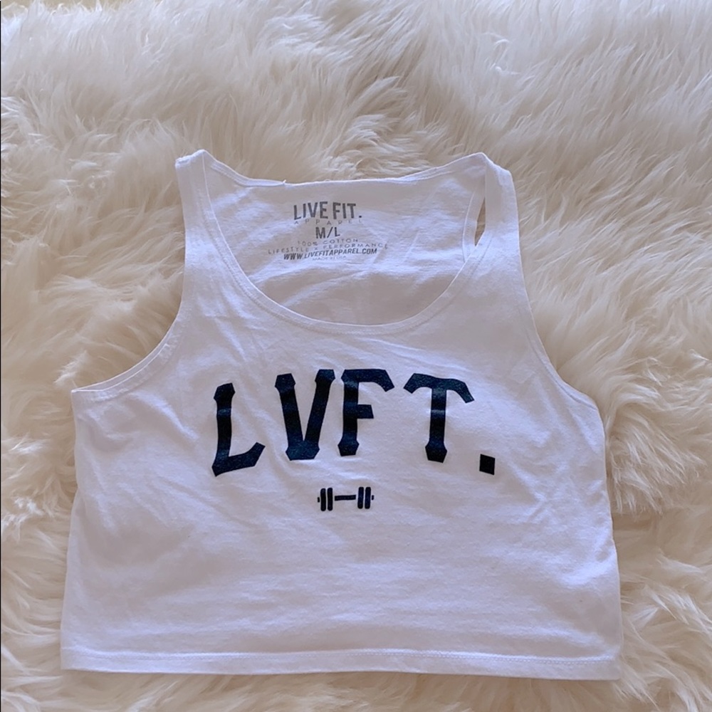 LIVE FIT Apparel Crop Tank